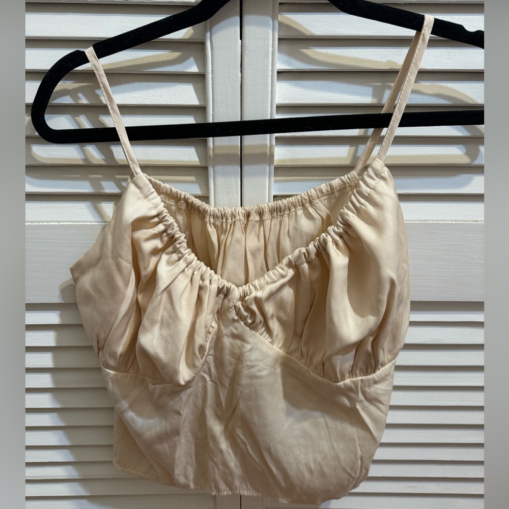 Light khaki top